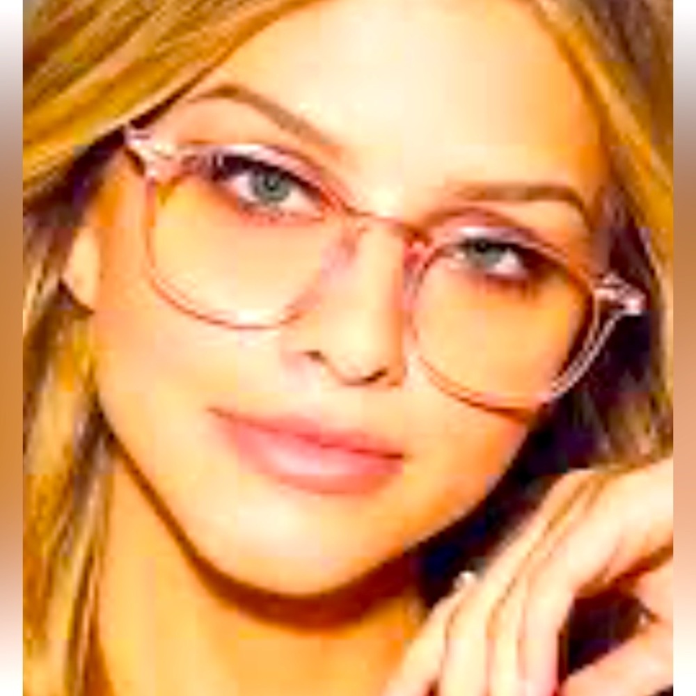 DIFF| Jaxson Style Light Pink Glasses NWOT